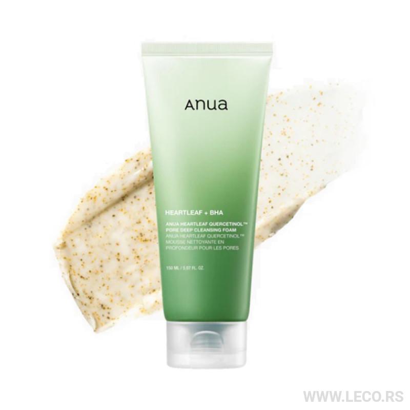 ANUA Heartleaf Quercetinol Pore Deep Cleansing Foam 150ml