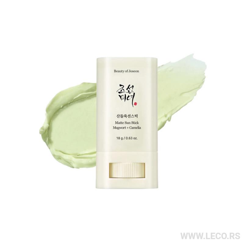 BEAUTY OF JOSEON Matte Sun Stick Mugwort+Camilia 18gr