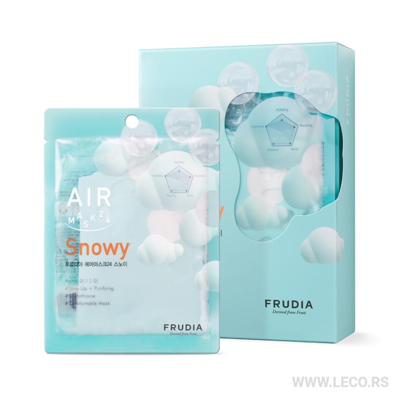 Frudia AIR Mask 24 Snowy 25ml