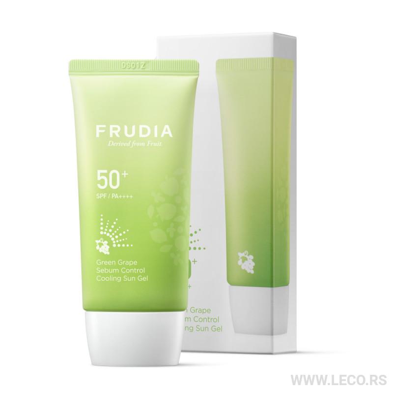 Frudia Green Grape Sebum Control Cooling Sun Gel 50gr