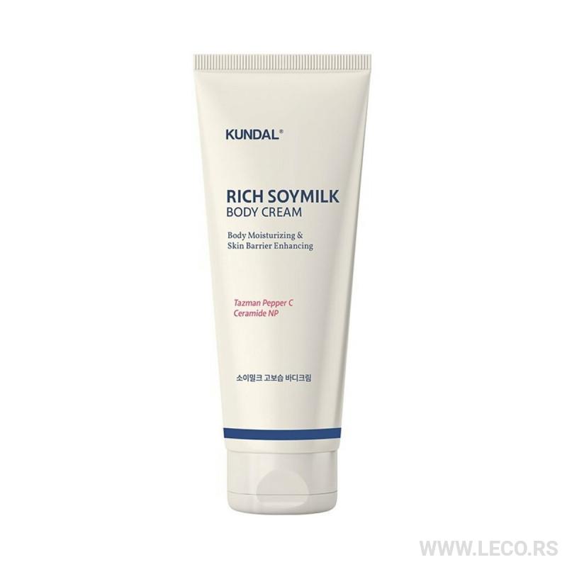 KUNDAL Rich Soymilk Body Cream 200ml Mellow Vanilla
