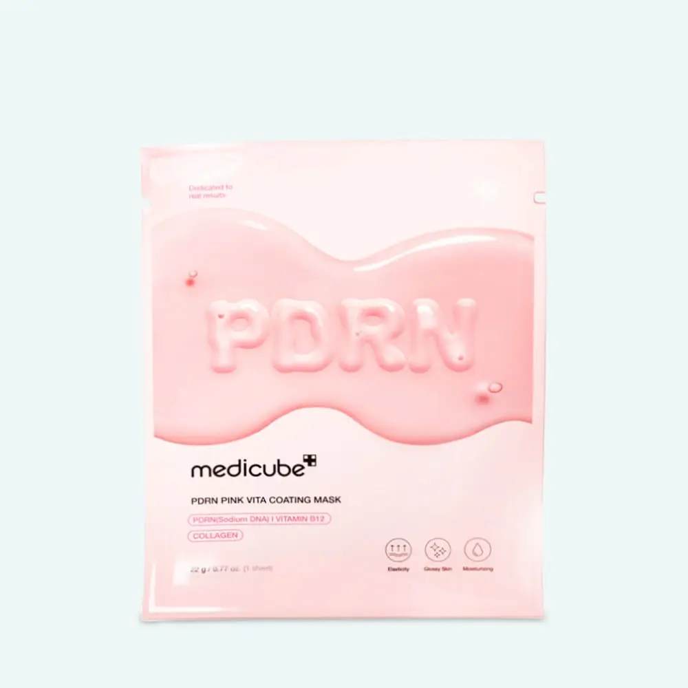 MEDICUBE Pdrn Pink Vita Coating Mask 22g