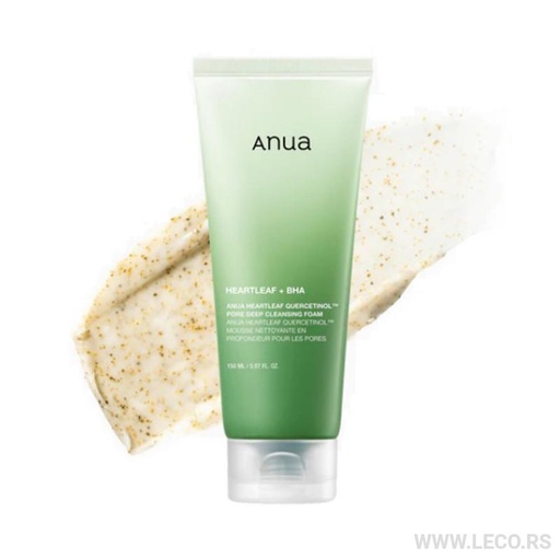 ANUA Heartleaf Quercetinol Pore Deep Cleansing Foam 150ml