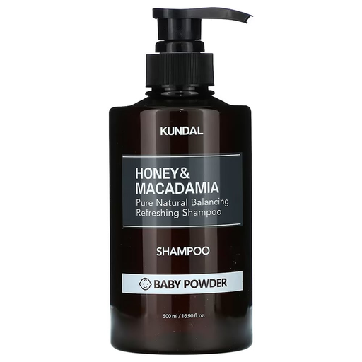[149] KUNDAL Honey&Macadamia Nature Shampoo 500ml Baby Powder