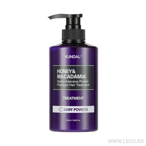 KUNDAL Honey&Macadamia Protein Treatment 500ml Baby Powder