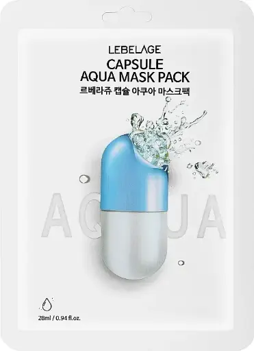 [156] LEBELAGE Capsule Aqua Mask Pack 28ml