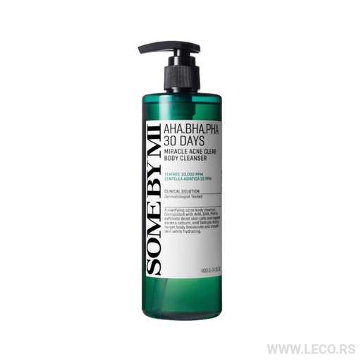 SOME BY MI AHA BHA PHA 30 Days Miracle Acne Clear Body Cleanser
